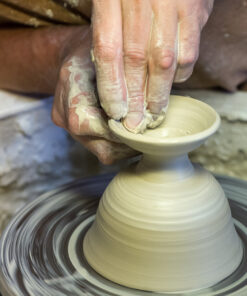 Savipoti keerutamise töötuba.