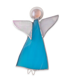 Värvilisest klaasist ingel