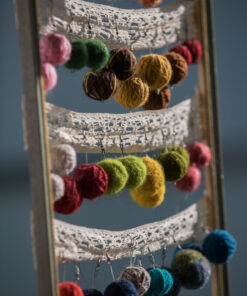 Villapalli kõrvarõngad, käevõru või kaelakee