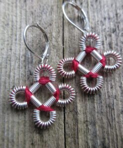 Kõrvarõngad "Silmus4nurk"