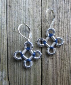 Kõrvarõngad "Silmus4nurk"