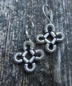 Kõrvarõngad "Silmus4nurk"