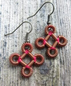 Kõrvarõngad "Silmus4nurk"