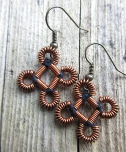 Kõrvarõngad "Silmus4nurk"