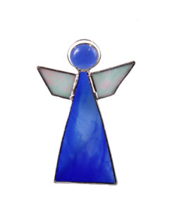 Värvilisest klaasist ingel