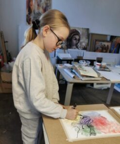 Vesi & värvid - segatehnikad